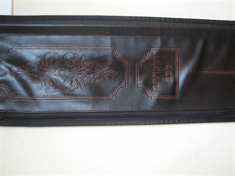 Leather Lulav Holder - Elegant Judaica Accessory for Sukkot